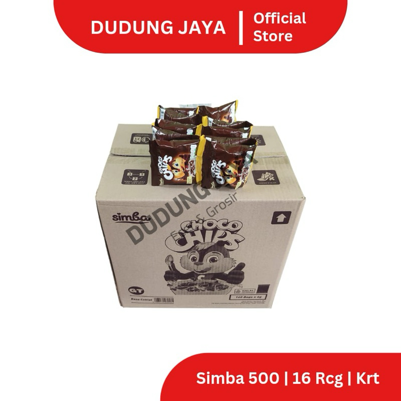 

SIMBA CHOCOCIPS 500an 1 KARTON/DUS