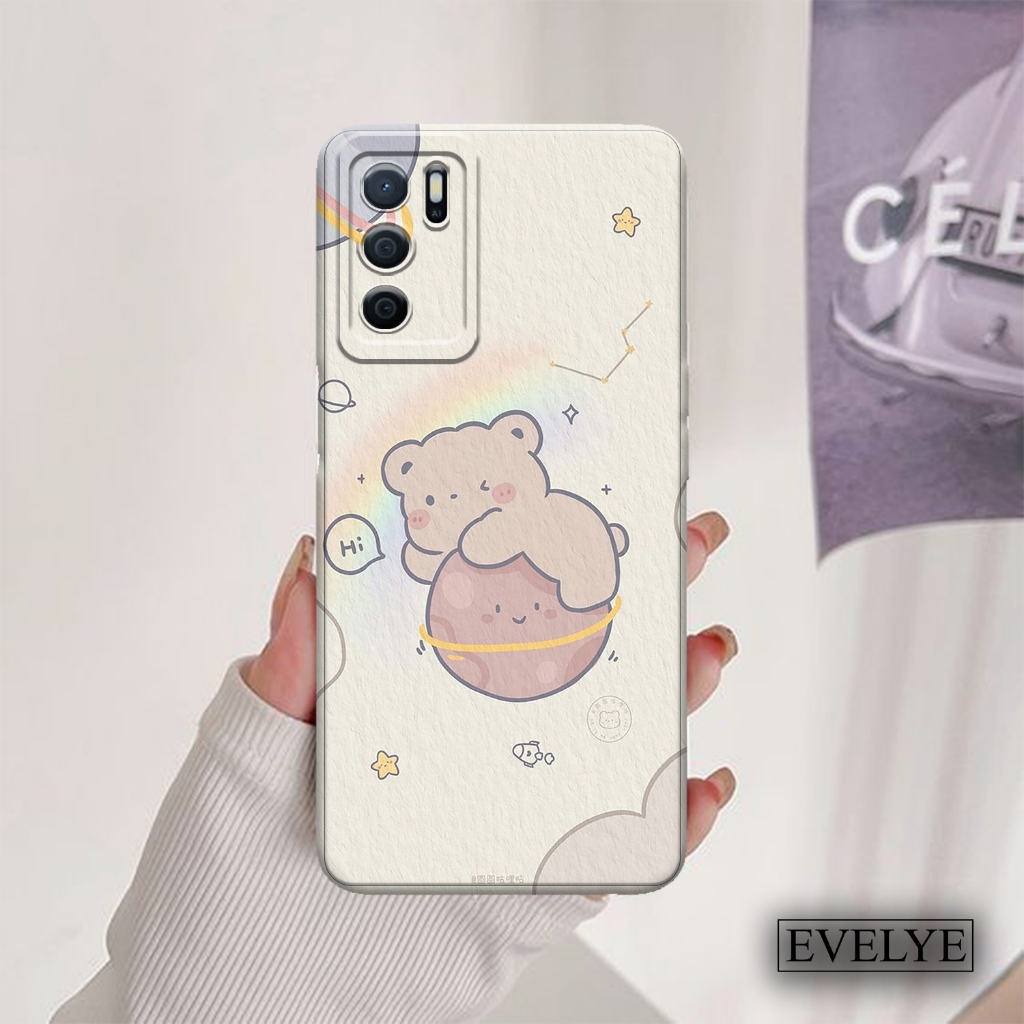 Casing Hp OPPO A16 - Case - Bahan karet - Kesing Hp anak - Kesing Hp dewasa