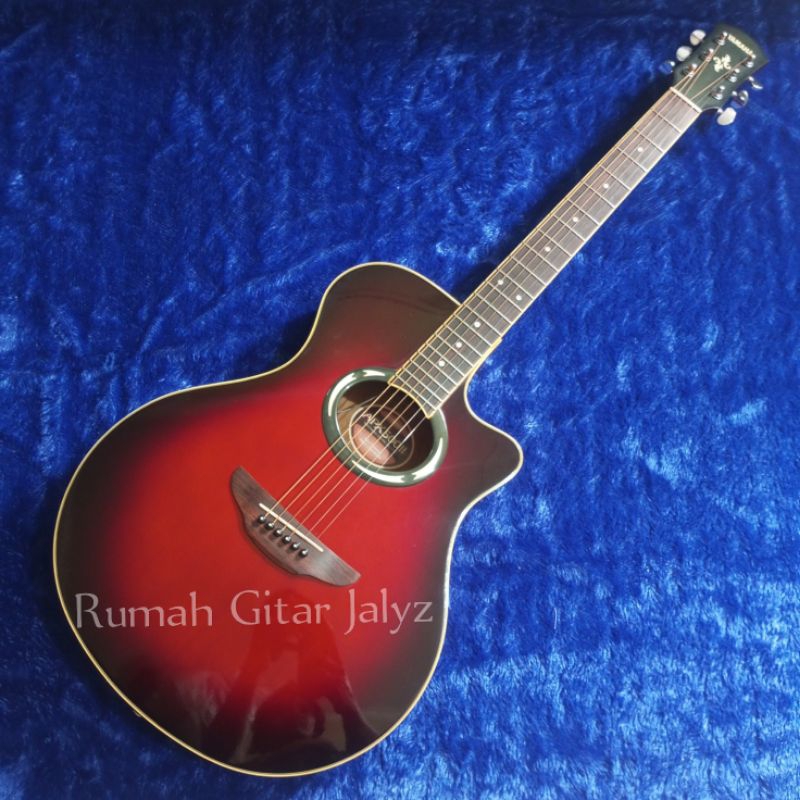 Gitar Yamaha Apx 500ii drb original bekas, second, seken