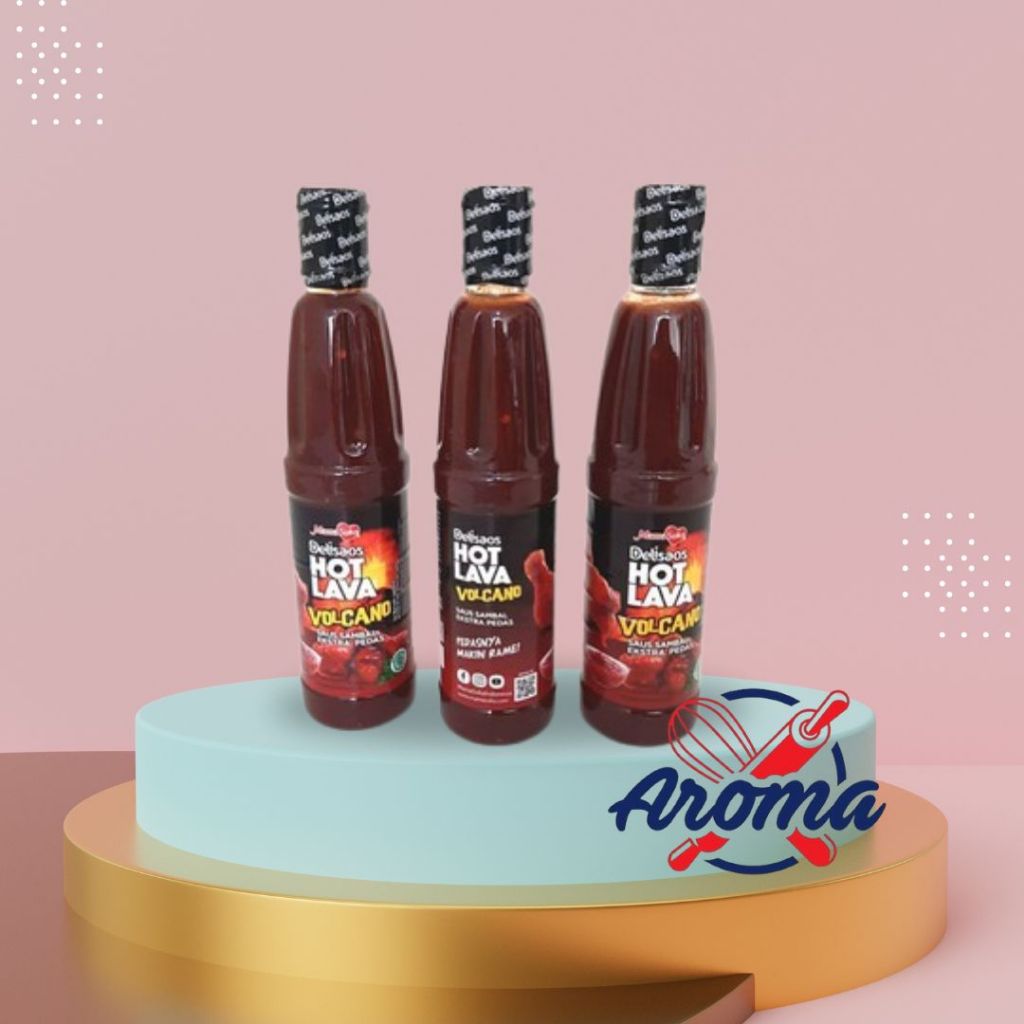 

Mamasuka Delisaos Hot Lava Volcano Sauce