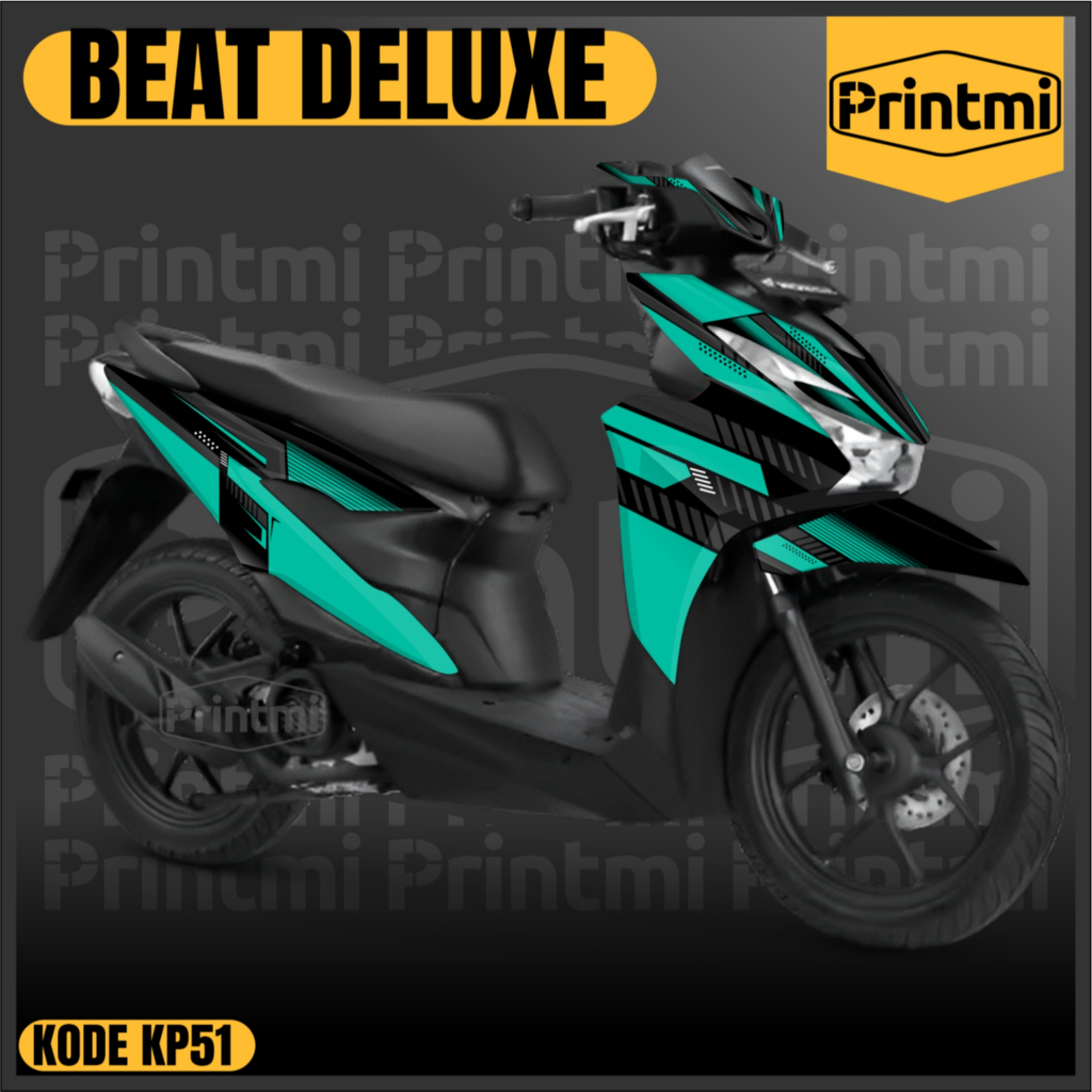 Stiker Decal Beat Deluxe 2025 2026 New CBS Smart Key Full Body Sticker Motor Beat Street Variasi KP5