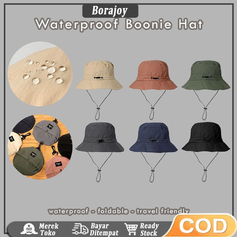Topi mendaki Bucket hat impor topi wanita korea Dapat dilipat topi dewasa wanita murah dapat disesua
