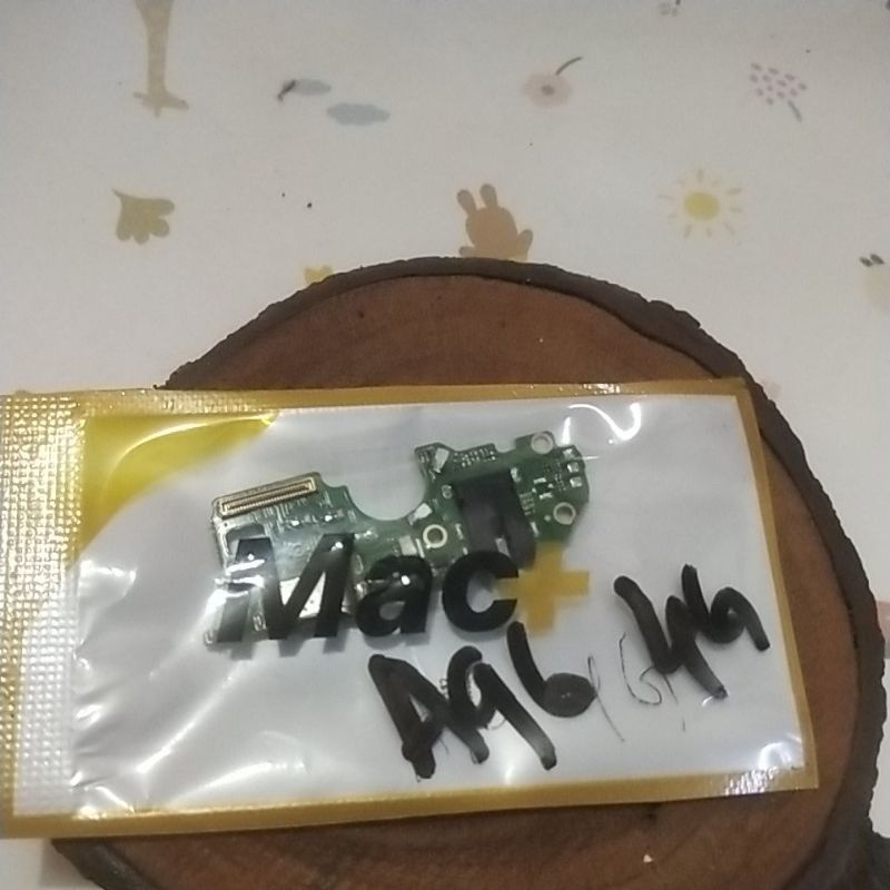 PAPAN CAS KONEKTOR CHARGER PCB OPPO A96 4G  MIC+CAS IC ORI