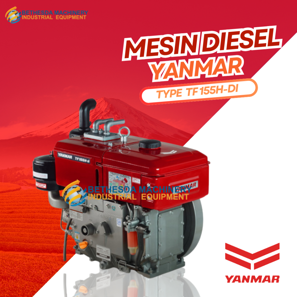 Diesel Penggerak Yanmar 15.5HP / 15.5 PK Mesin Serbaguna TF 155 MH-di