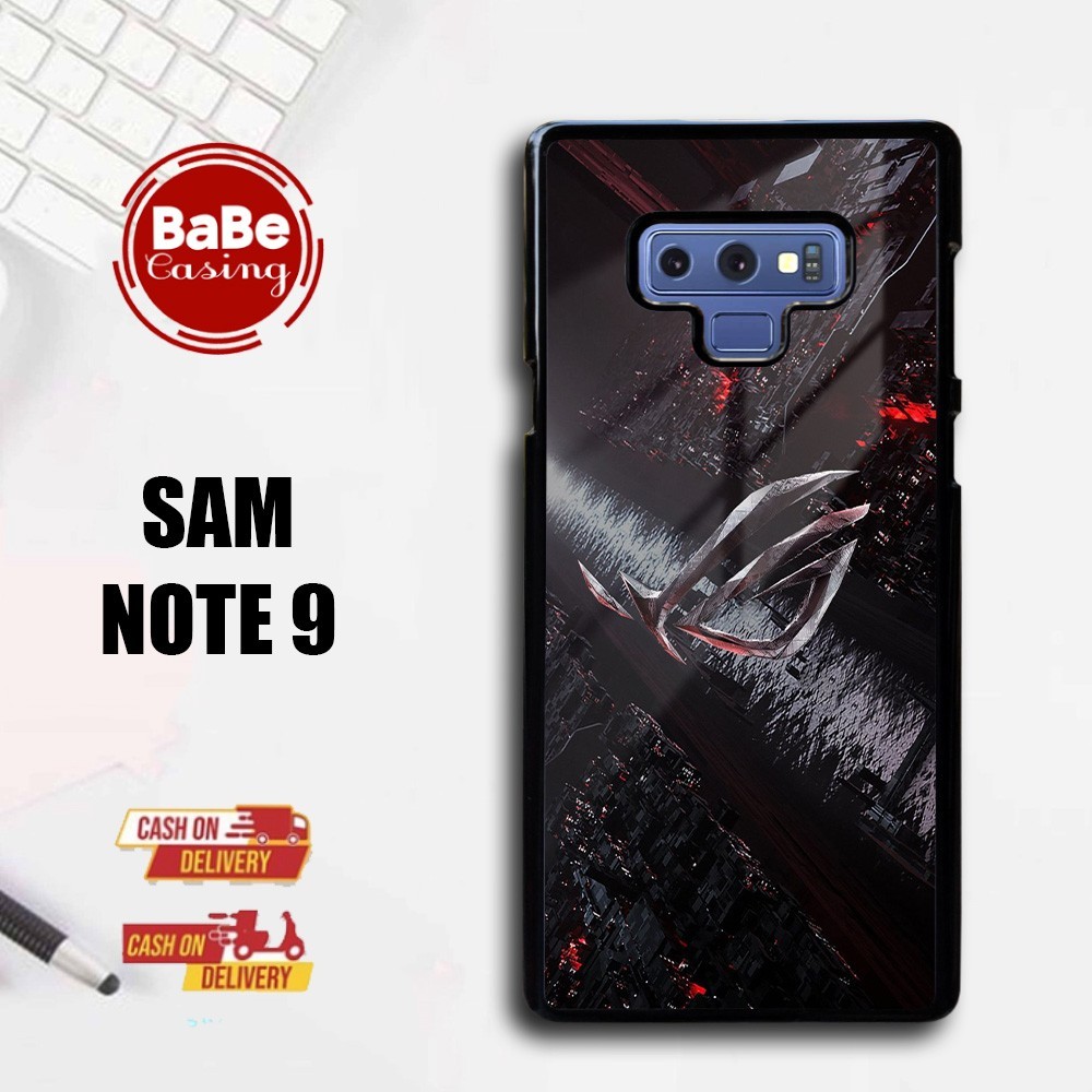 Casing Hp Samsung Note 9 Terbaru Rog Keren Case Samsung Note 9 Case Hardcase Glosy Terlaris Termurah