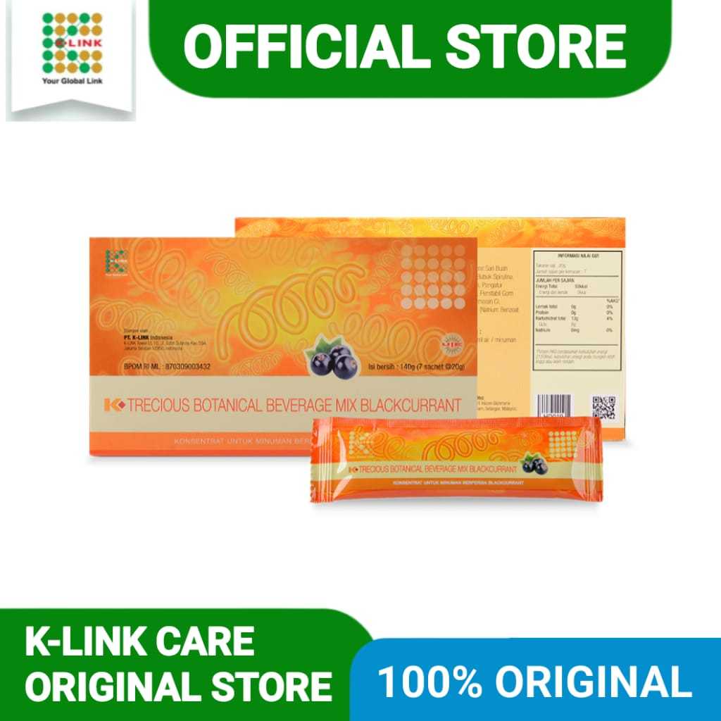♻️𝗢𝗥𝗜𝗚𝗜𝗡𝗔𝗟 | K Trecious Botanical Beverage Mix Blackcurrent.Spirulina k link original.Spirulina K li