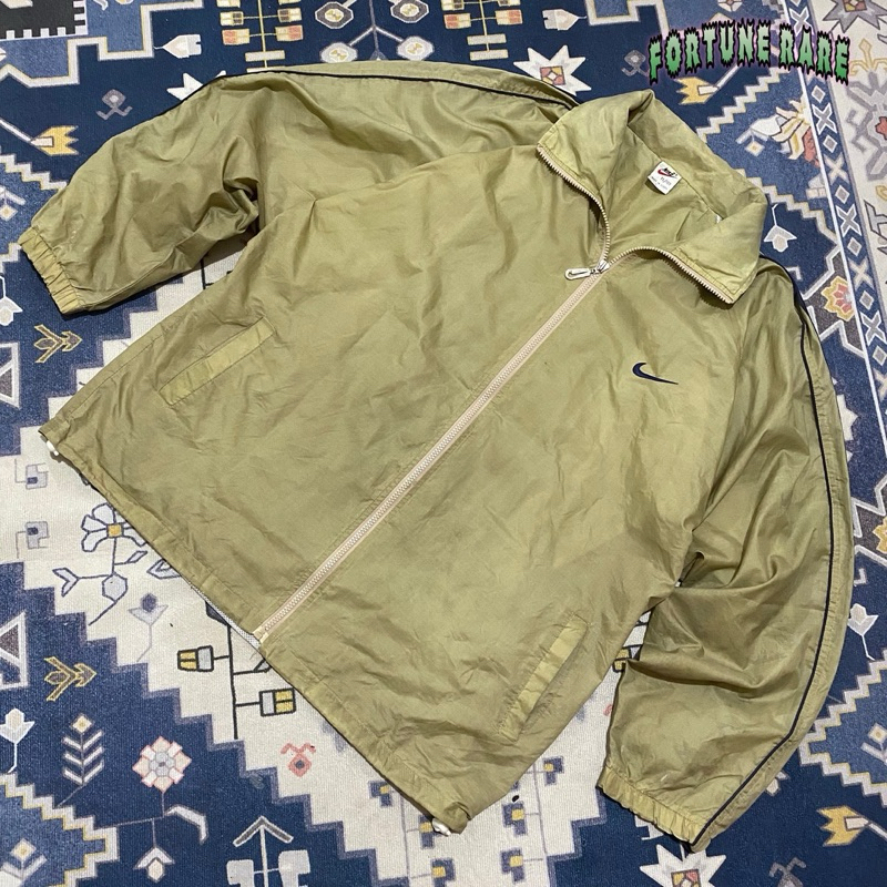 Coach jacket nike Vtg