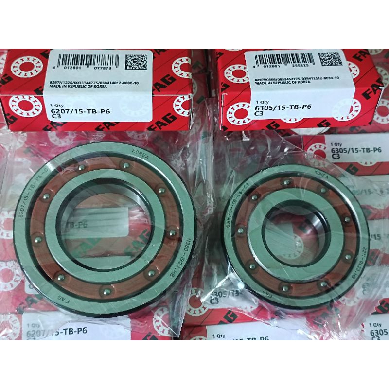 BEARING KRUKas VARIO,PCX125/150,CB150R(6207-15TBP6-C3, 6305-15TB-P6-C3)