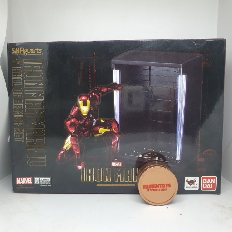 SHFiguarts SHF Iron Man Mark 4 Tony Stark Takara Mugen Battle Damage set
