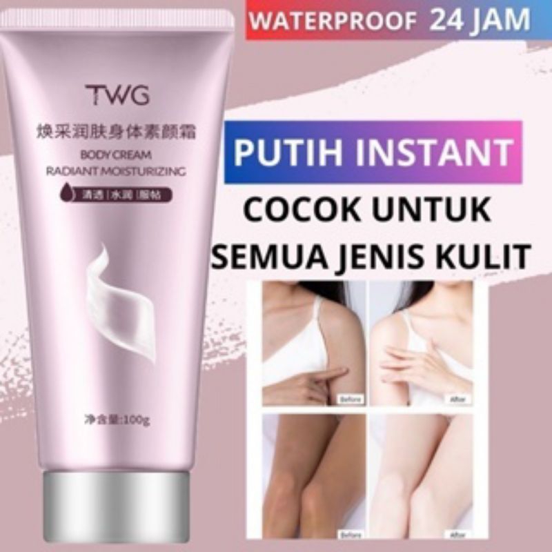 Twg cream body lotion pemutih badan