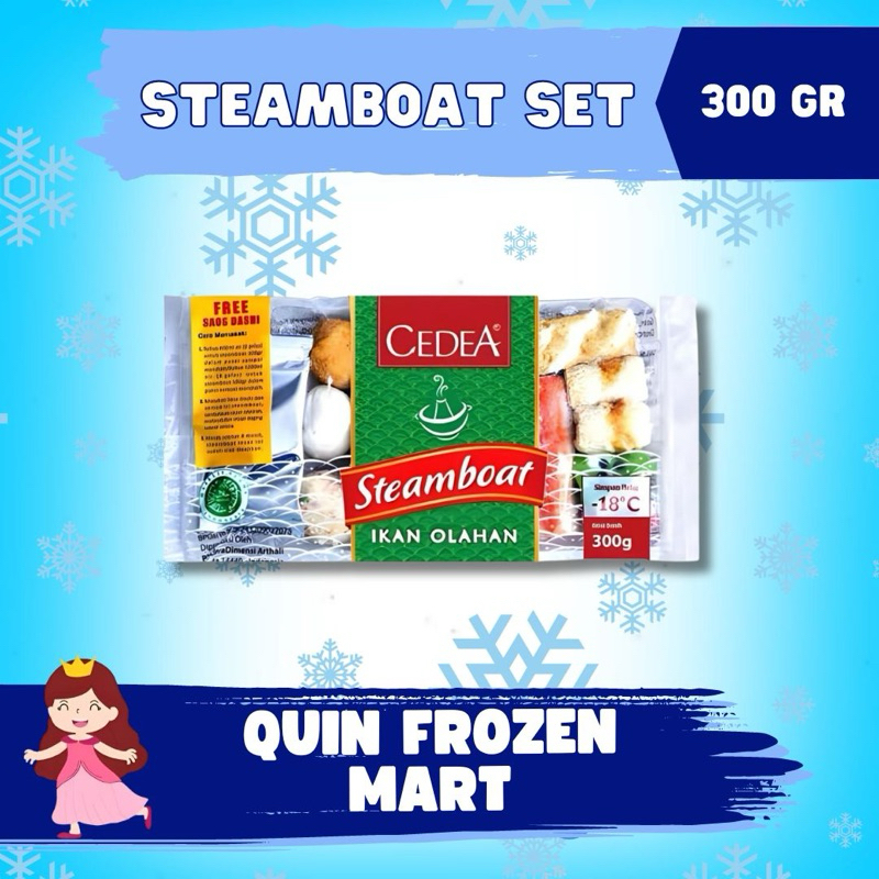 

CEDEA STEAMBOAT SET 300 GR