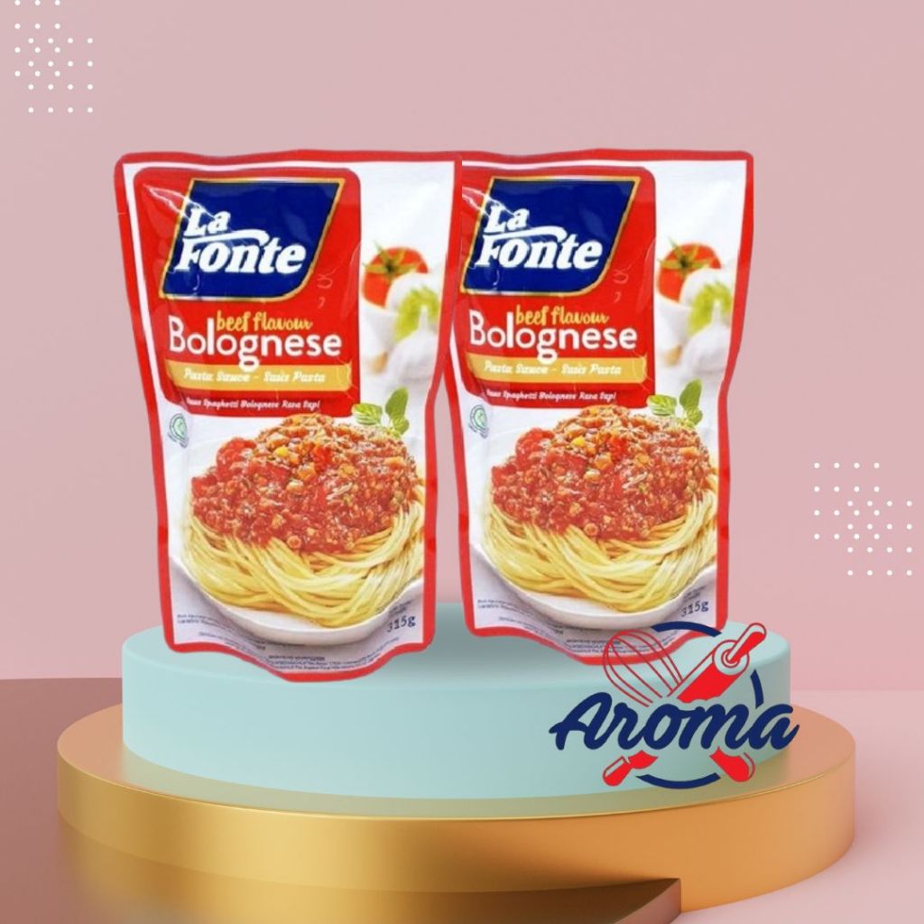 

LA FONTE SAOS PASTA BOLOGNESE BEEF FLAVOUR 315GR