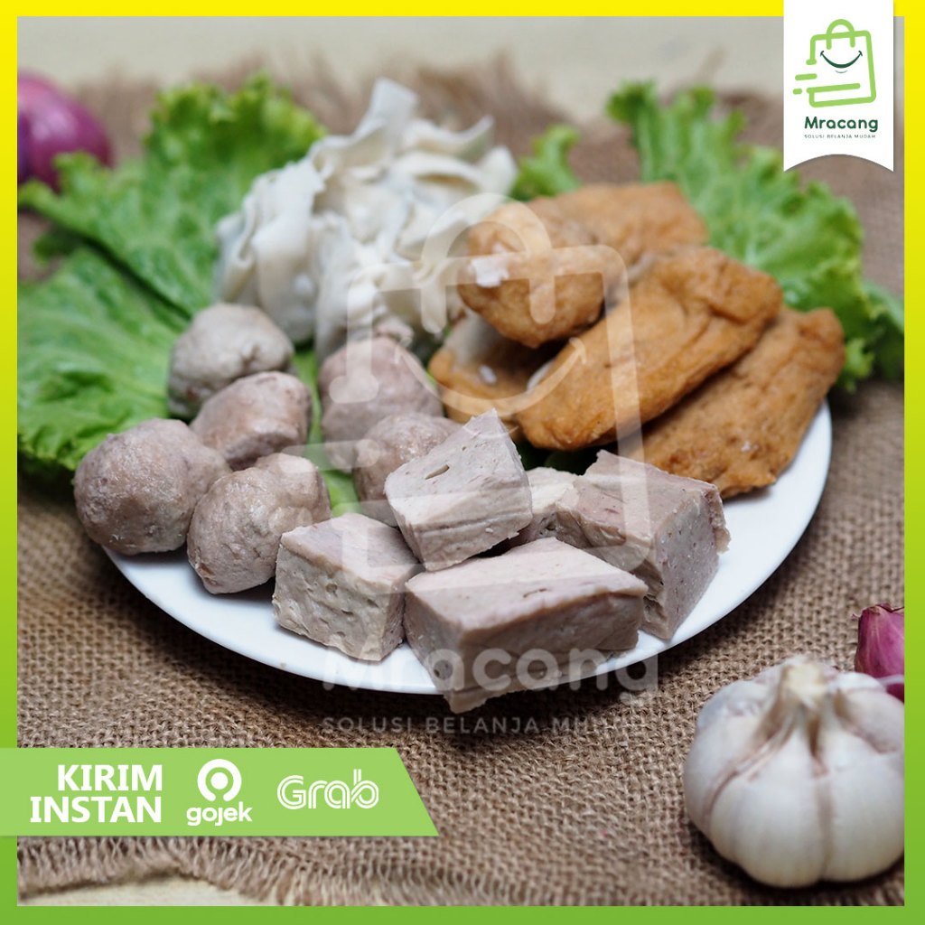 

Bakso Sapi / Bakso Ayam / Bakso Urat / Tahu Bakso / Siomay Bakso / Bakso Kotak / Kuah Bakso - Merk Maju Mapan