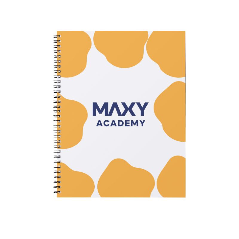

Maxy's Notebook Modern Simple, A5 Spiral 50 Lembar