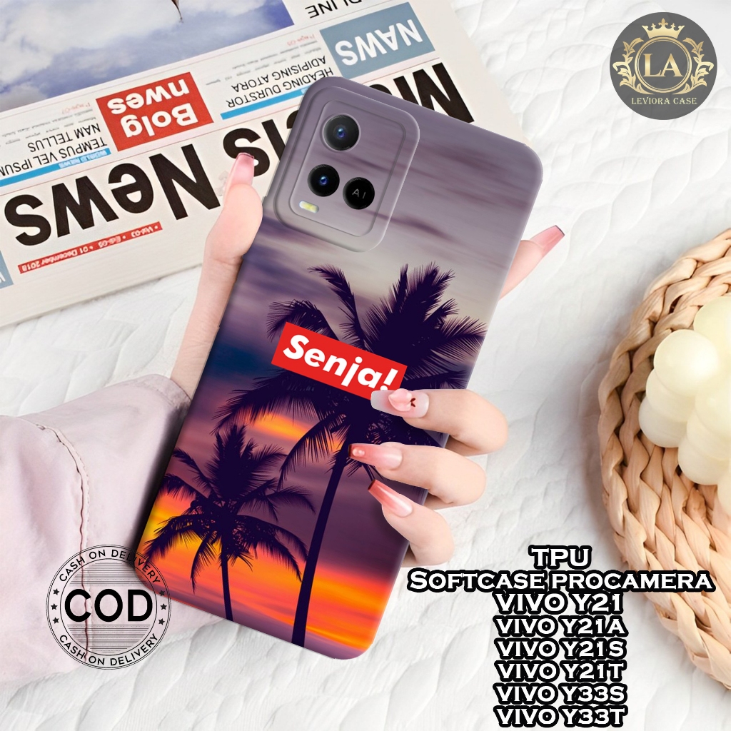Case VIVO Y21/Y21A/Y21S/Y21T/Y33S/Y33T - Fashion Case Senja - Softcase VIVO Y21/Y21A/Y21S/Y21T/Y33S/