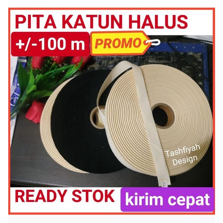 

Label pita katun polos 1 meter 1cm 2cm 3cm pita lebel katun halus