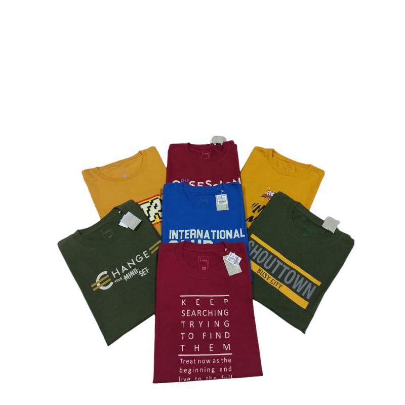 Kaos Oblong Pria Merk T Zone