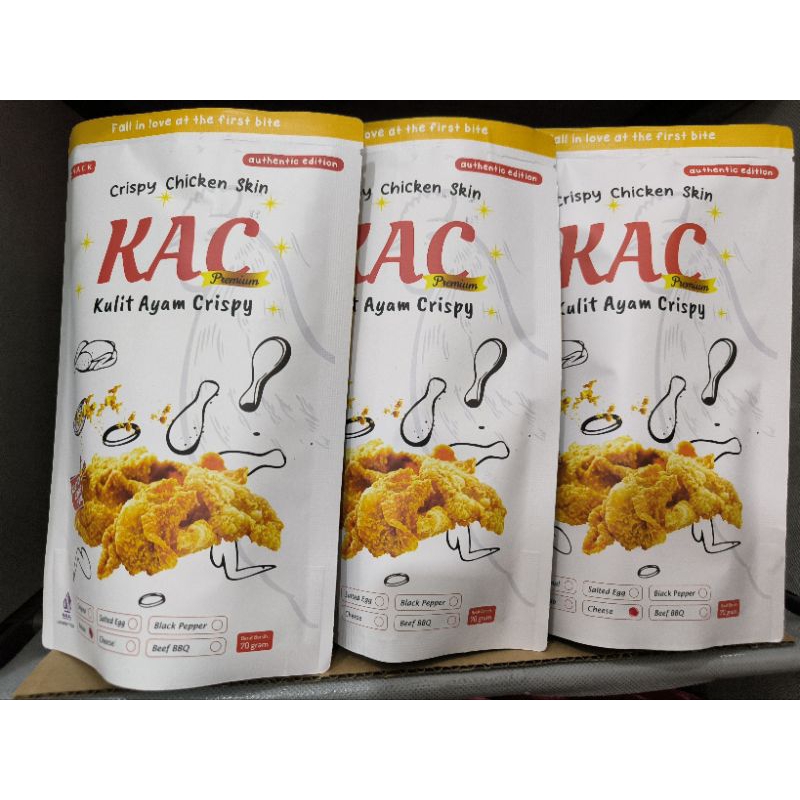 

KAC CRISPY CHICKEN SKIN 70 GRAM