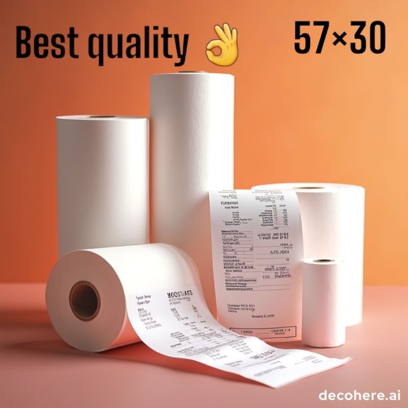 

kertas kasir thermal size 57×30