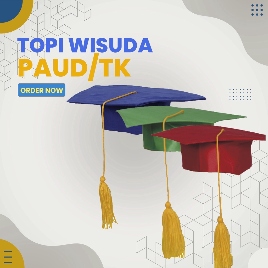 Grosir Topi Wisuda TK Grosir Topi Wisuda Toga Wisuda Atribut Wisuda Perlengkapan Wisuda Topi Wisuda