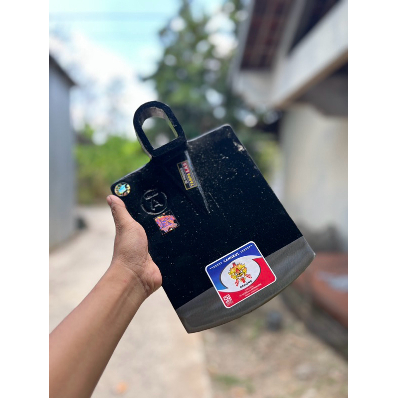 cangkul baja cap barong cangkul sawah anti lengket tanpa las kualitas permium