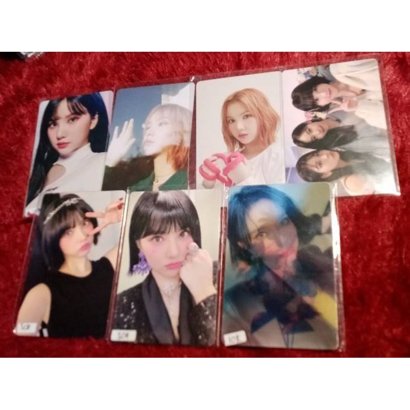 photocard eunha official