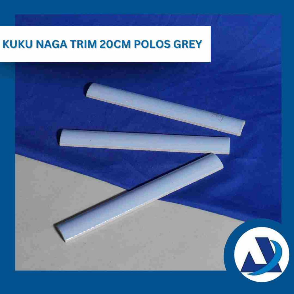 Kuku Naga List Keramik Ulir Polos Abu