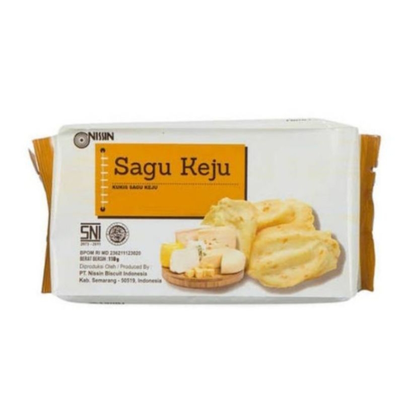 

Biskuit NISSIN sagu keju isi 110gr