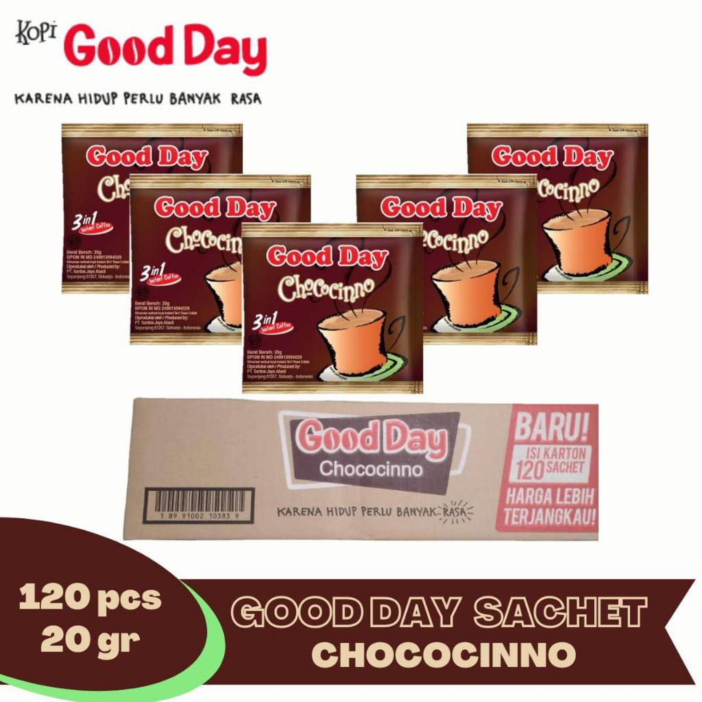 

GOOD DAY SACHET CHOCOCINO 20GR x 60pcs