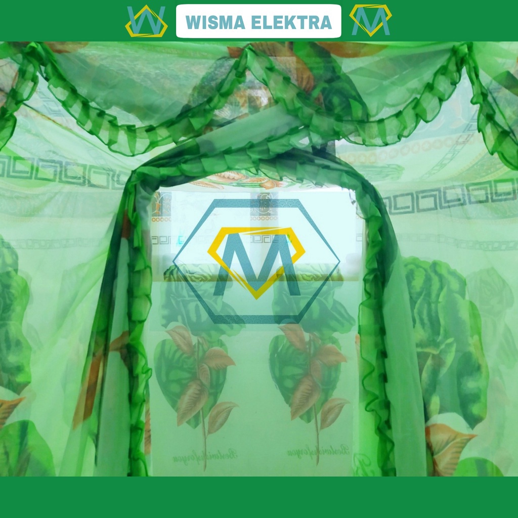 Kelambu KEMBANG Tebal Kelambu Nyak Kelambu Tidur Kembang Mawar