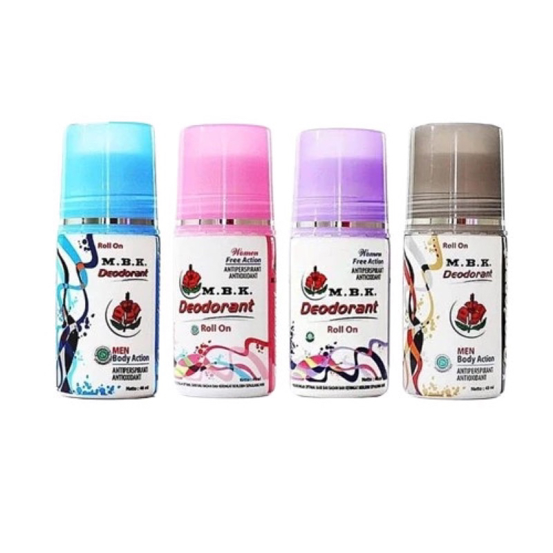 MBK Deodoran Roll On & Box.  Bedak Tawas. untuk mengatasi BB