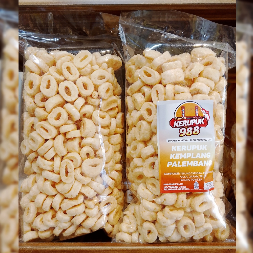 

Kerupuk Ring Udang Bungkus/Kemasan ASLI PALEMBANG (OFFICIAL ACCOUNT SHOPEE AWAN KERUPUK) enak, lembut tidak keras, BISA DAPAT SAMBAL paling murah, SEHAT dan HALAL 100%