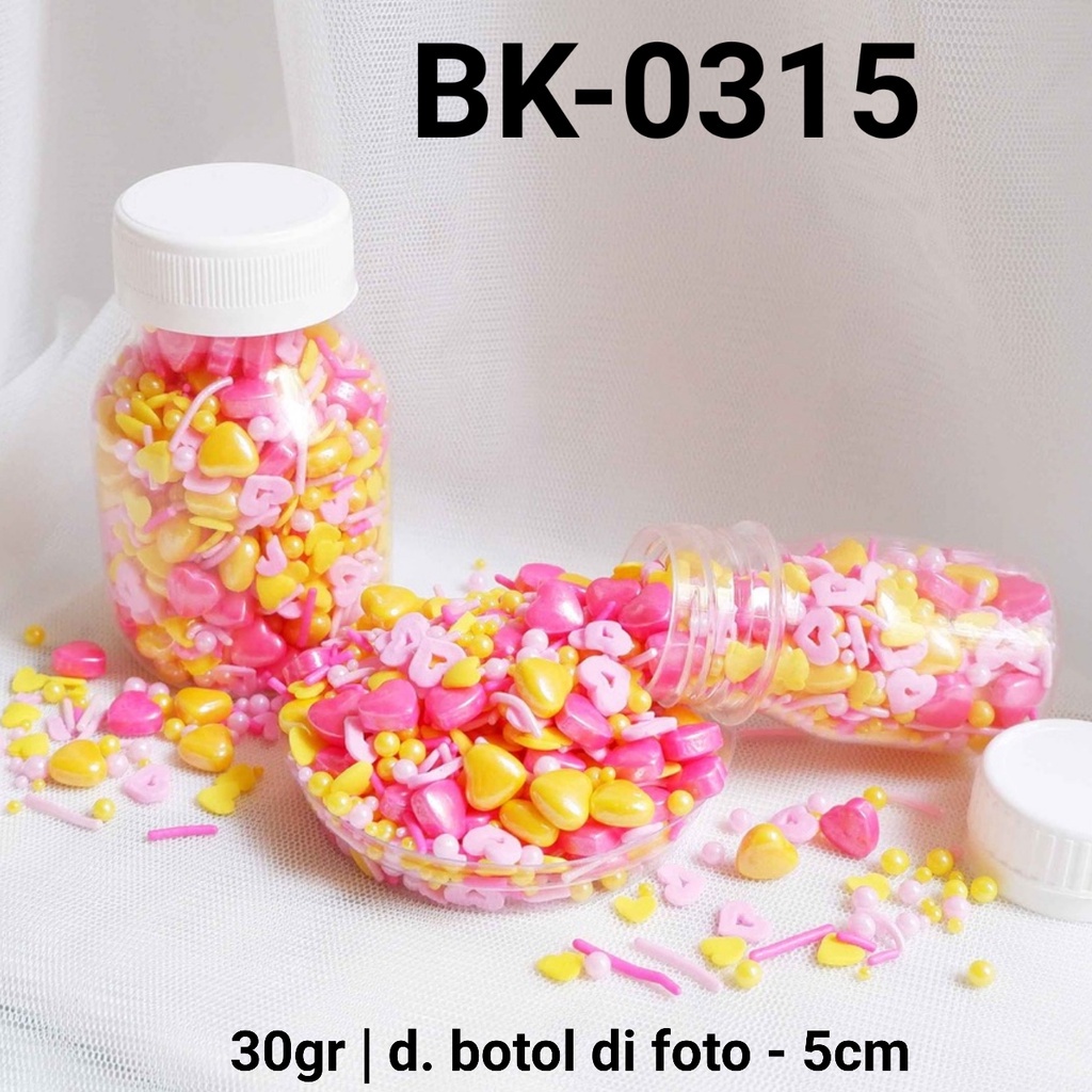 

Hemat 2 Pakai Save1 Sprinkles sprinkle springkel 3gr hati kuning pink mixgrosir murah sprinkles cake dekorasi mutiara trimit decoration story sprinklestory sprinklesstory sprinkle story A75
