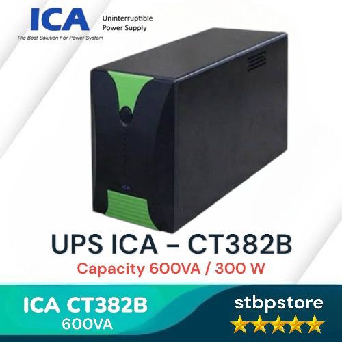 UPS ICA CT382B CT 382B CT382 CT 382 600VA 300WATT