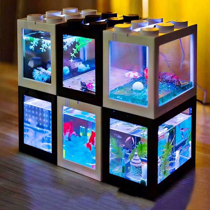 AQUARIUM IKAN CUPANG MINI MODEL LEGO