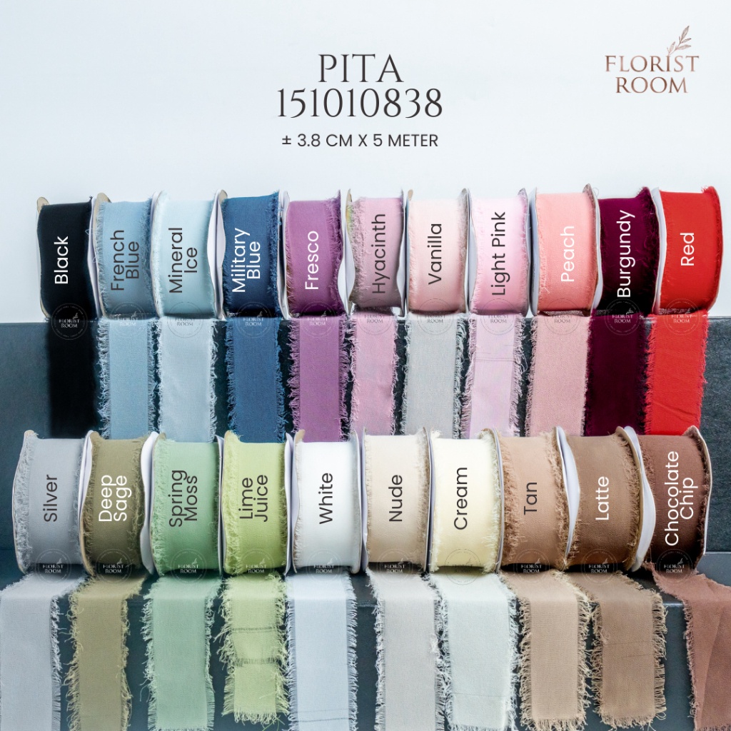 

PIta 15113 3cm x 5m Silk RIon Hampers Kado Hadiah
