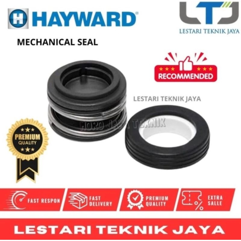 Seal Pompa HAYWARD Mechanical Seal Shaf Pompa Kolam Renang Hayward 3HP