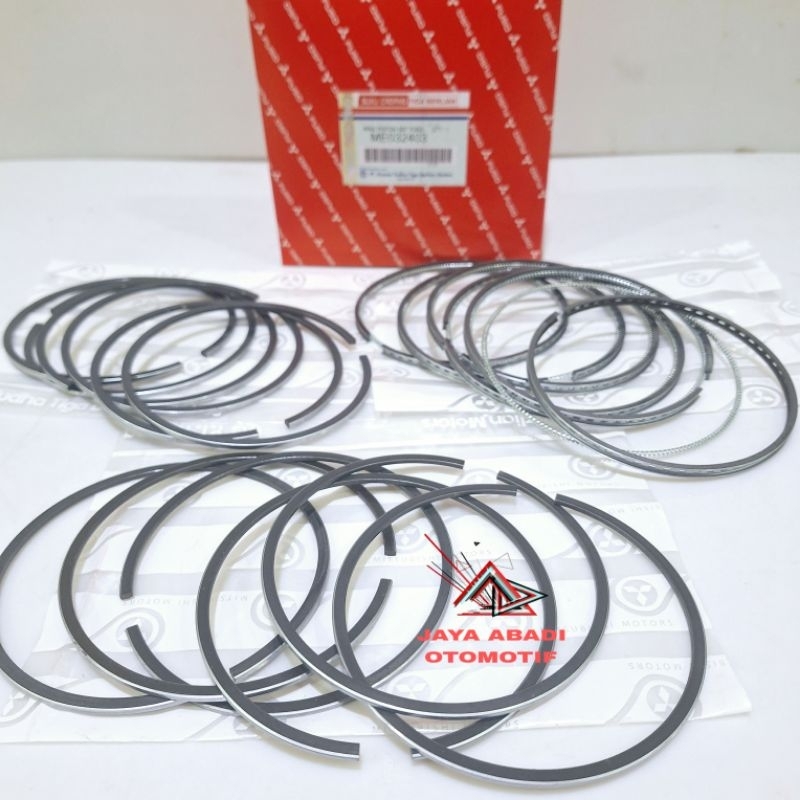 RING PISTON RING SEHER MITSUBISHI FUSO 6D15 6D15 BARU ORI GARANSI