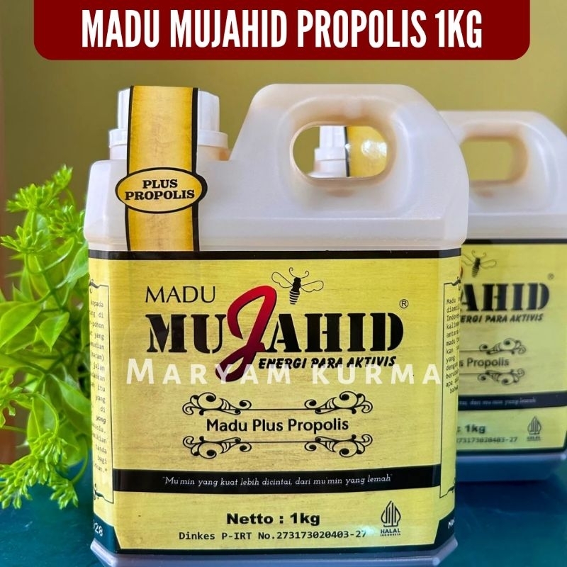 

Madu Mujahid Plus Propolis 1kg Exp 2028 Medan