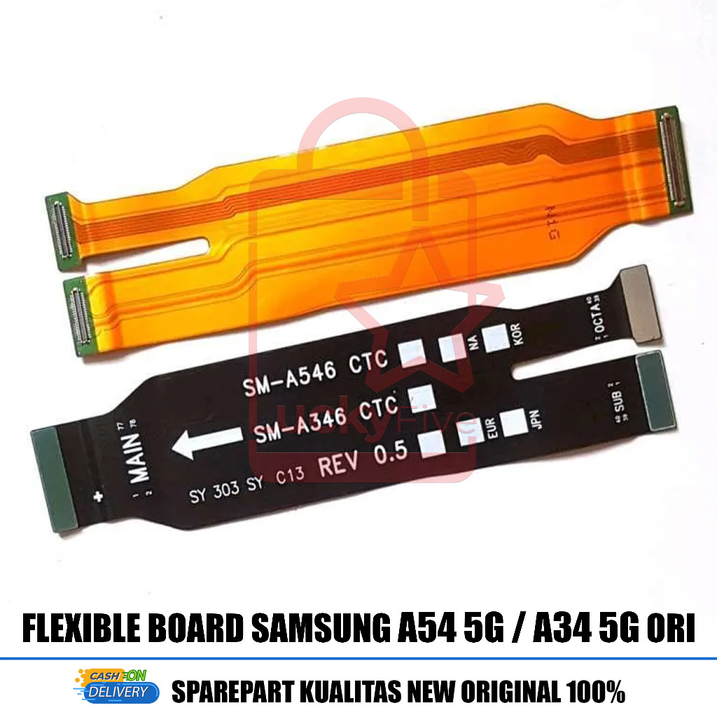 Fleksibel Board Samsung A54 5G / A34 5G Konektor Cas ORIGINAL 100%