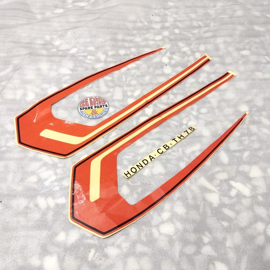 Lis Body Honda CB100 CB125 Striping Stiker tangki tengki CB 78