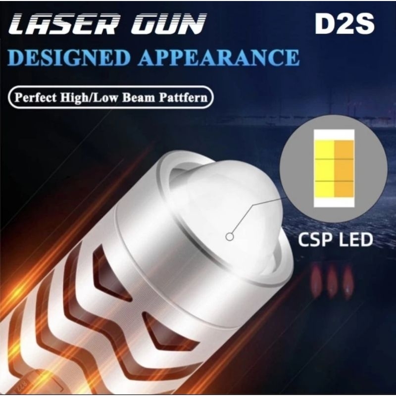 Lampu LED Utama Motor H4/H6 Super Terang