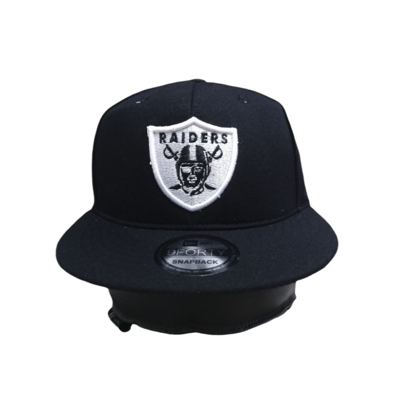 Topi Snapback Raiders Hitam