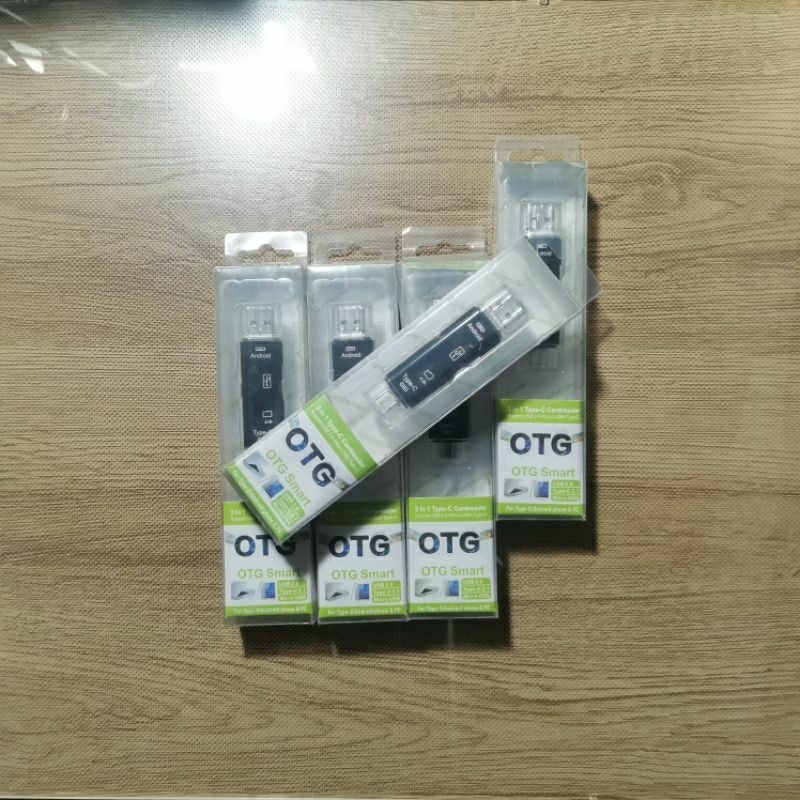 OTG 3 in 1 Type-C Card Reader
