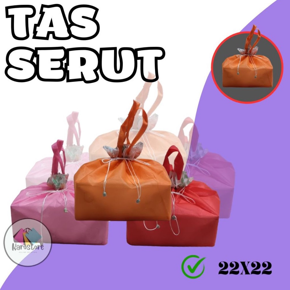 

Tas hajatan UK 22x22 isi 12pcs tas serut hajatan syukuran LUSIN