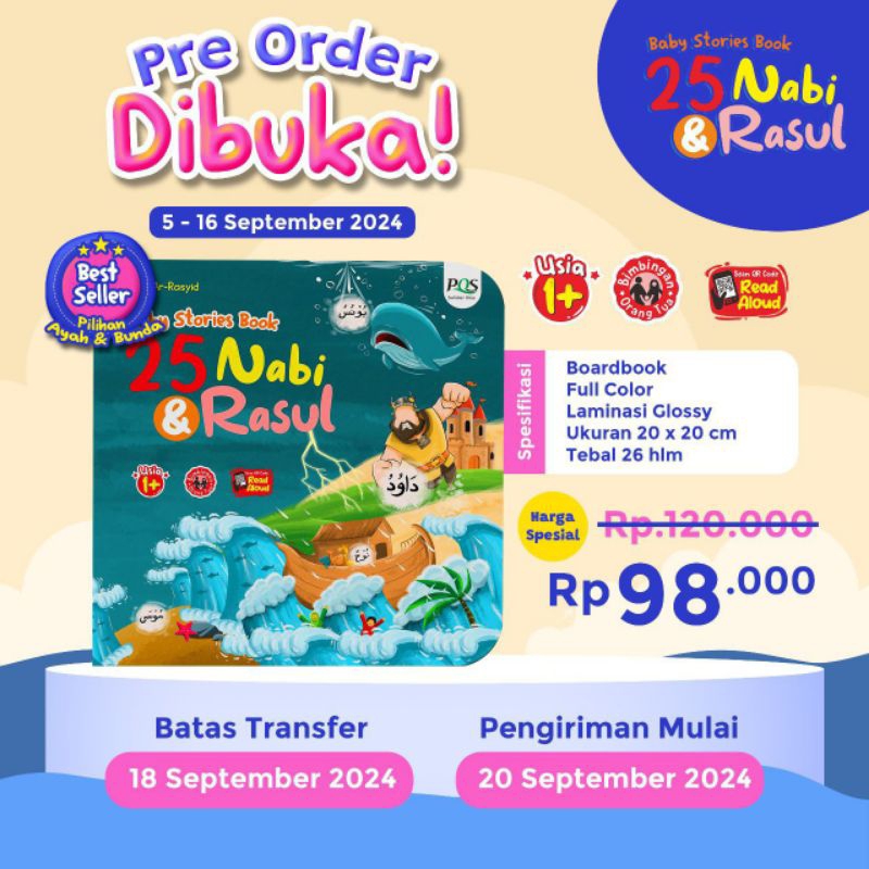 25 nabi dan rasul Boardbook