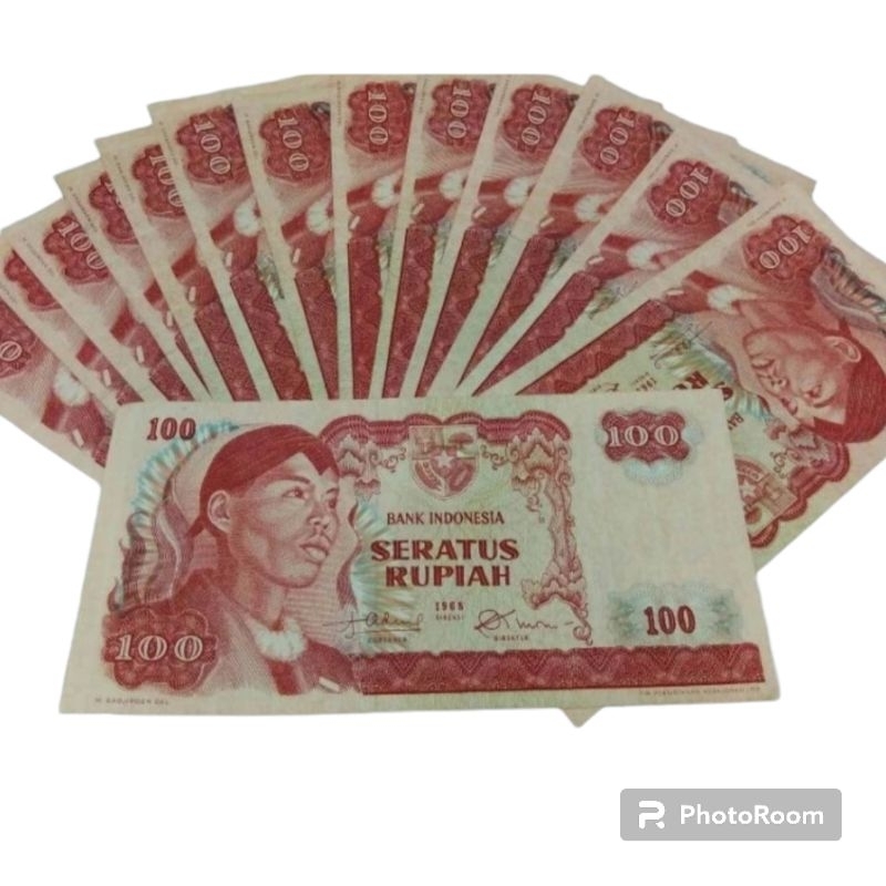 Uang Kuno 100 Rupiah Sudirman / Uang Kertas Jendral Soedirman 100 Rupiah