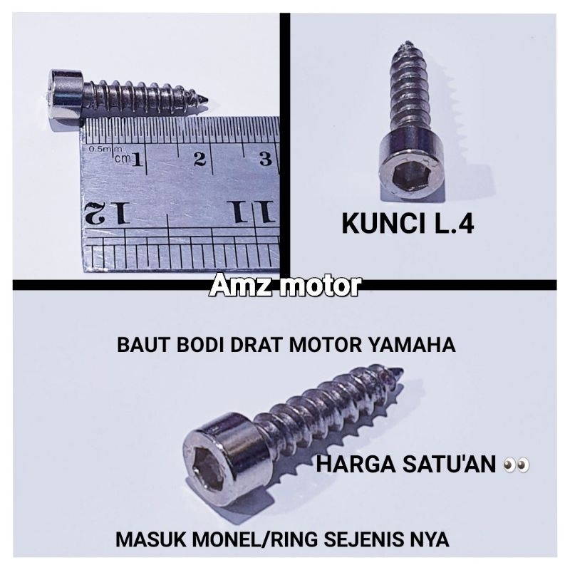 BAUT BODI L.4 MOTOR YAMAHA MOTOR MIO/MX/JUPITER/NOUVO/XEON/FAZZIO/FILANO/NMAX/AEROX/FREEGO/MX KING