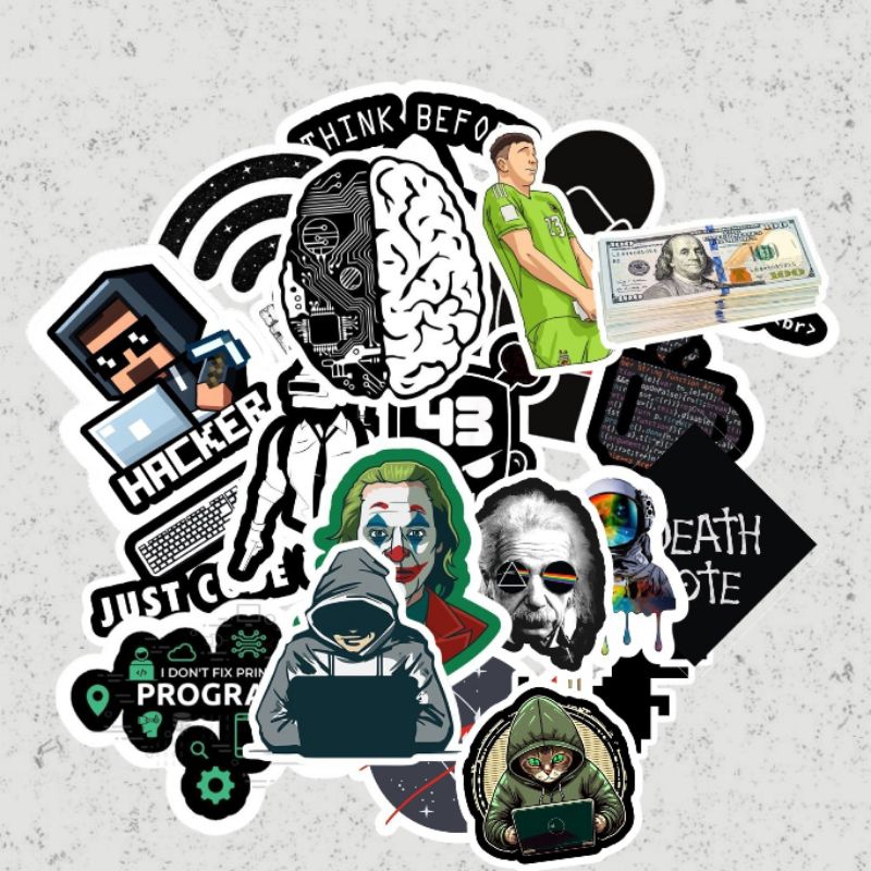 

Sticker AESTHETIC HYPEBEAST isi 20 -21 pcs(pack) {17}