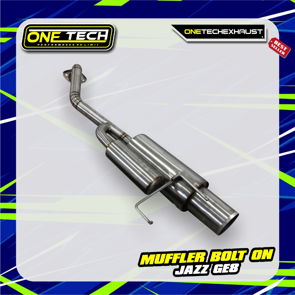 Knalpot Honda Jazz GE8 Bolt On With Anti Drone Rspeed